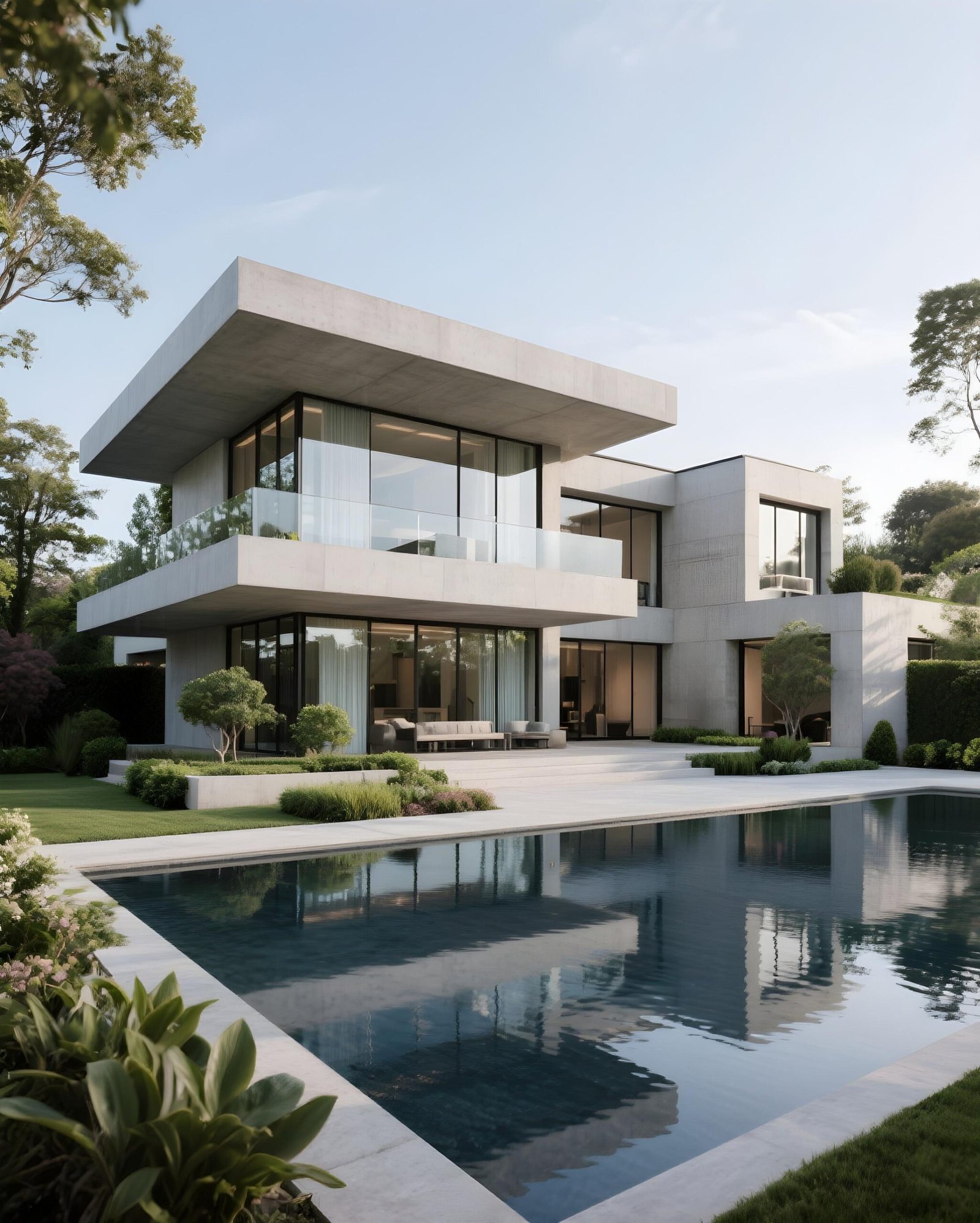 modern-luxury-home-with-pool-contemporary-architecture